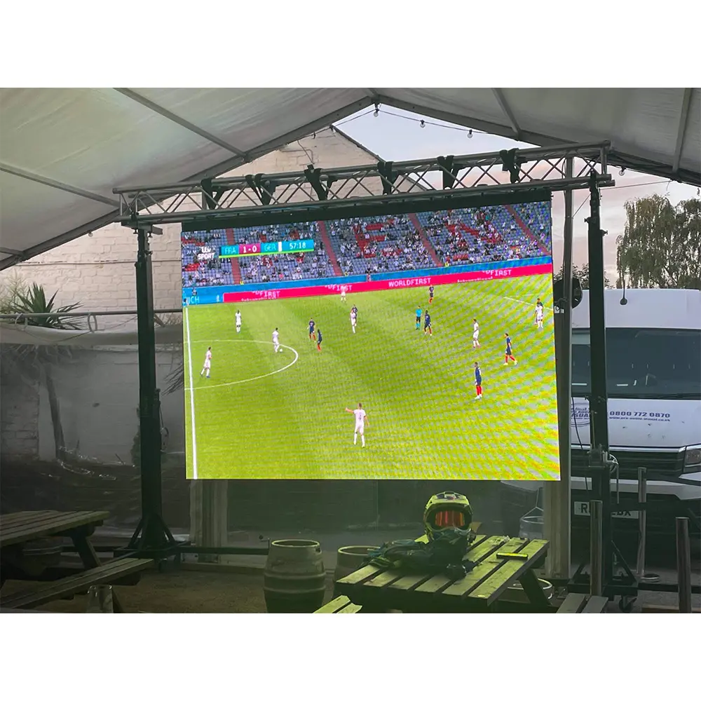 Outdoor Pitch 3 P3 P3.91 391 Giant Rental Led Display Screen 4K Full Color Led Video Wall Ledwall para escenario de conciertos