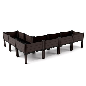 Flower Pots, Household <b>Plastic</b> Balconies, Vegetable Planting Boxes, square Outdoor Green Pots - Product Image 5