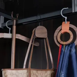 Banluge Hout Garderobe Collectie Slaapkamer Opslag Kleding Hangende Set Serie Luxe