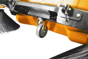 MS50W China barredora manual con tres cepillos barredora manual de <span class=keywords><strong>calle</strong></span> caminar detrás de barredora - Product Image 5