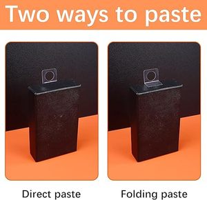 <b>Plastic</b> PET Self-Adhesive Waterproof J Hook Hang Tabs for Promotion Grocery & Supermarket Use - Product Image 4