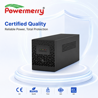 UPS Fuera de Línea de 2000VA 1200W, 220V 230V Monofásico con AVR y Batería de Plomo-Ácido Integrada para Respaldo de Computadora y Router de Oficina, UE