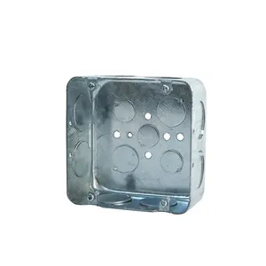 High Quality Junction Box Supplier 5X5 Inch Square Electrical Box