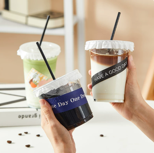 Gobelets en plastique personnalisés, nouveau design, 12 oz, à prix avantageux - Product Image 2