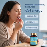 Capsules d'acide pantothénique 500 mg sous marque privée – Supplément de vitamine B5 – Formule personnalisée – Fabricant sous contrat – Suppléments de vitamine B5