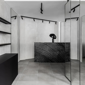 Construction Sanhai Dessin Minimaliste <span class=keywords><strong>Salon</strong></span> de coiffure conception de plan Inspiration Boutique et magasin Rendu 3D Plan d'étage 3d Services - Product Image 2