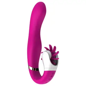 Großhandel vibrator schnelle-2021 Bestseller Dildo Vibrator Schnell rotierende Zunge zur Stimulierung Klitoris Sexspielzeug für Frauen Leistungs starke Doppel motoren Vibration %