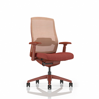 Chaise de bureau ergonomique haut de gamme à hauteur réglable et pivotante, plusieurs couleurs au choix, dossier solide, coussin moelleux, idéale pour le bureau et la maison