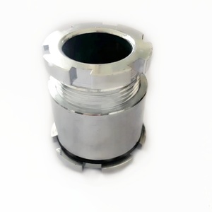 Presse-étoupe marine en laiton de type JIS IP68, connecteur de jonction chromé à filetage métallique, provenant du Jiangsu - Product Image 4