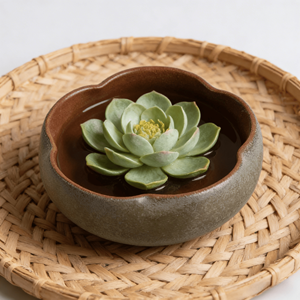 Macetas Hidropónicas para Lirios de Agua, Pennywort, Narcisos, Pothos Creativos, Cuencos Grandes de Cerámica No Porosa, Ecológicos con Drenaje - Product Image 6