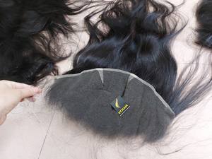 HD for Swiss <b>Lace</b> <b>Closure</b> Kinky Straight Natural 13x8 HD for <b>Lace</b> Frontal Cheap Virgin Hair for Black Vietnamese Wholesale - Product Image 6