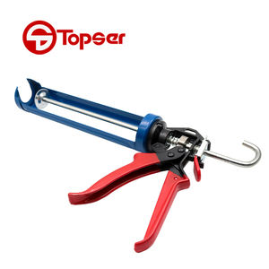 <span class=keywords><strong>Pistolet</strong></span> à colle en silicone à rotation de 360 degrés 310 ML en alliage d'aluminium avec cadre de <span class=keywords><strong>pistolet</strong></span> à calfeutrer en silicone - Product Image 1