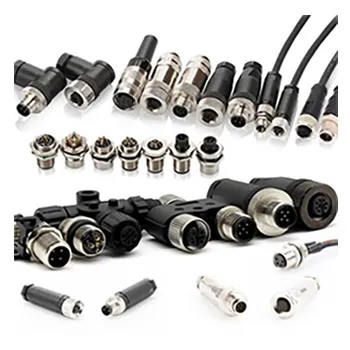 SVLEC M5 M8 M12 M16 M23 Connector Male Female 2 3 4 5 6 7 8 9 10 12 13 14 15 16 17 18 19 Pin Wire Adapters Connector