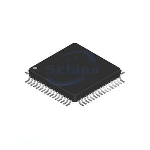 64 BQFP LC75827E-E Power Management (PMIC) Electronic Circuit Components Original One Stop Service - Product Image 1