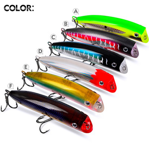 Leurre de surface géant 190 mm 100 g pour la pêche en eau salée et en eau douce, idéal pour le thon, le <span class=keywords><strong>kingfish</strong></span> et les gros poissons prédateurs - Product Image 5