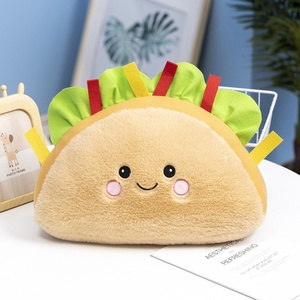 Wholesale Simulated Snacks Home Cushions Burgers Fries Pizza Milk Tea Pillows Pine <strong>Cones</strong> Drinks Coffee Toys PP Cotton Filling - Product Image 6