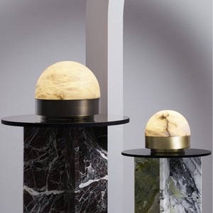 Natural Marble <b>Table</b> Lamp Led Light E27 Switch Control For Living Room Bedroom Hotel Guesthouse - Product Image 1