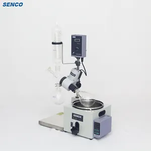 In Stock SENCO 2l Vacuum Distillation Industrial Rotary Evaporator