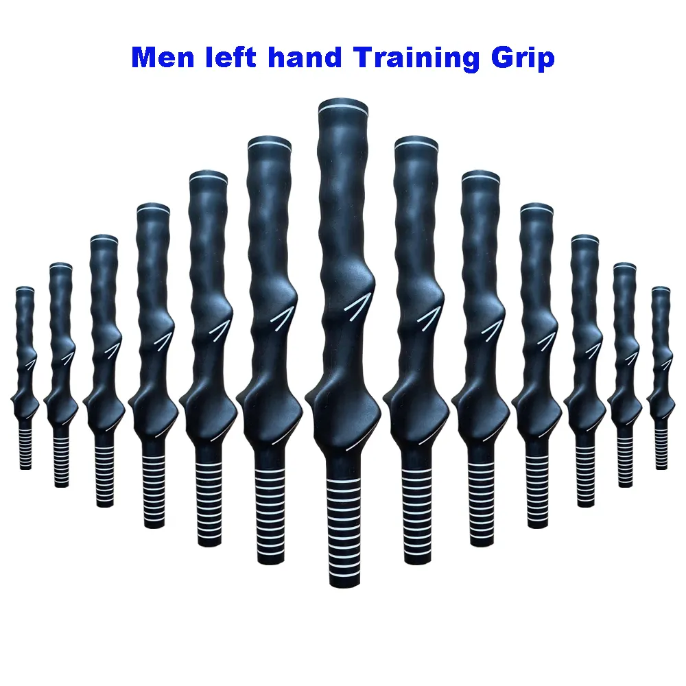 Man Van Linkerhand Training Grip Golfgrepen --- Aangepast Logo En Kleur.