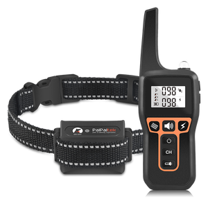 कुत्ते के भौंकने के विरोधी छाल कॉलर रिचार्जेबल रिमोट कंट्रोल के साथ प्रशिक्षण पालतू शॉक इलेक्ट्रिक छाल-रोक 800m रिमोट - Product Image 1