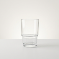 Vente en gros de gobelets en verre de bambou de haute qualité de 7oz pour la fête en buvant du thé ou du café