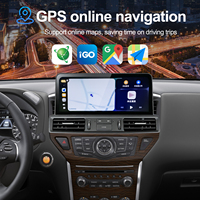 Autoradio multimédia Android 12,3 pouces pour Nissan Pathfinder 2012-2020, avec Carplay, GPS, navigation, écran, nouvelle arrivée