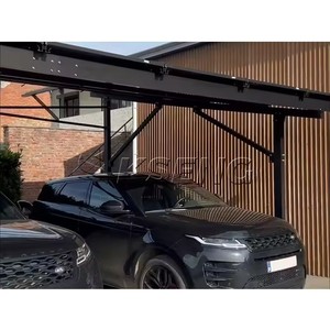 Support de hangar de stationnement de voiture en aluminium de pré-assemblage Structure d'abri de voiture <span class=keywords><strong>solaire</strong></span> étanche - Product Image 4