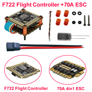 เครื่องควบคุมการบิน F722พร้อม <span class=keywords><strong>OSD</strong></span> ในตัวสำหรับ RC FPV อะไหล่โดรนแข่งขัน<span class=keywords><strong>3</strong></span>-12S วัสดุโลหะ Lipo ESC - Product Image 5