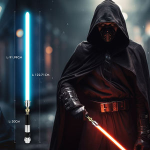 Sable de Luz <span class=keywords><strong>Obi</strong></span> <span class=keywords><strong>Wan</strong></span> Económico con Cuchilla Resistente de 7/8'' para Duelos, Cambio Infinito de Color y Puerto de Carga USB-C - Product Image 1