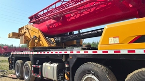 Grúa móvil hidráulica SAN-Y STC800E5 usada de 80 toneladas, maquinaria de elevación de servicio pesado para construcción de puentes - Product Image 4