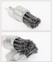 PMS fil torsadé stylo brosse 6mm tige en acier inoxydable avec poignée à tige hexagonale