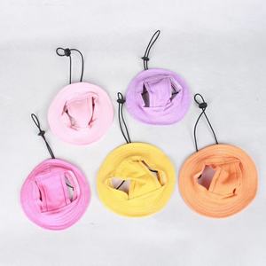 Sombrero personalizado para perros pequeños Primavera Verano Anti-Reflective Ear-Leaking Bucket Hat para perros - Product Image 3