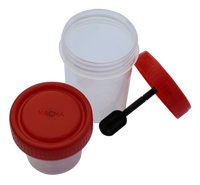 Moules d'injection personnalisés pour tubes de centrifugation de laboratoire, corps coniques et bouchons à vis, outillage certifié ISO 13485