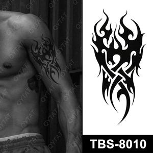 Wholesale New Designs Men Cool Tribal Totem Temporary Tattoo Body