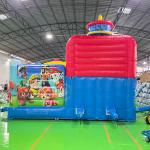 Château gonflable pour enfants, structure gonflable <span class=keywords><strong>Pat</strong></span>'<span class=keywords><strong>Patrouille</strong></span> - Product Image 5