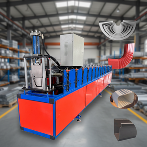 เครื่องขึ้นรูปท่อระบายน้ำแบบม้วน VODLEY PLC รุ่นใหม่ ความแม่นยำสูง สำหรับความหนา 0.3-1 มม. แรงดันไฟฟ้า 380V/220V/415V รับประกัน 2 ปี - Product Image 1