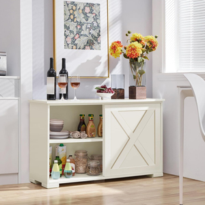 Meilleures Ventes : Buffet/Meuble de Rangement en Bois PB Écologique Style Ferme, Haute Qualité, avec 1,20 m de rangement et 2 portes, pour Hôtels et Salles à Manger - Product Image 1