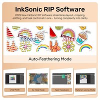 Impresora DTF InkSonic R1390 en Oferta, Impresora DTF A3+ para Transferencia Térmica en Camisetas de Algodón, Máquina de Impresión DTF C13A Pequeña