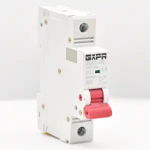 GXPR AC disjoncteur 6amp 63amp 125amp 230V 1P acMCB pièces fabrication disjoncteur miniature