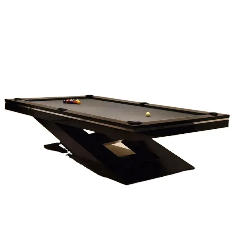 2024 Factory Direct Custom Solid Wood Slate Pool Table Luxury Modern 8ft 9ft Billiard Dining New Styles Sports Type