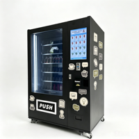 Distributeur automatique intelligent à grand écran tactile, distributeur automatique 24h/24, équipement de distribution automatique à monnayeur pour
