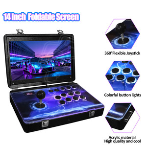 Macchina da Gioco <span class=keywords><strong>Arcade</strong></span> Sportiva in Lingua Inglese da 14 Pollici, Retrò, Ricaricabile, per Console di Gioco, Materiale PVC, Gioco Personalizzabile - Product Image 3