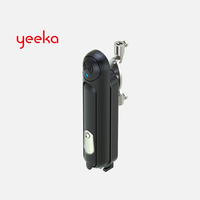 Yeeka 1518 Serrure électronique intelligente à poignée pivotante avec télécommande pour contrôle d'accès aux racks de serveurs