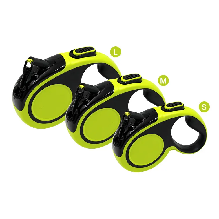 OEM sale automatic retractable dog leash for walking heavy duty Strong Nylon Reflective Retractable Dog Leash