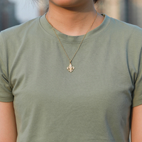 Collier pendentif en moissanite VVS, ensemble de bijoux en argent sterling 925, plaqué or 14k 18k, collier en moissanite pieuvre