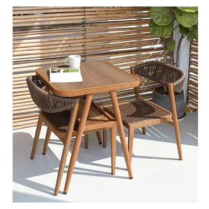 Sedia sonaglio di qualità commerciale e tavolo Spray in ferro - Product Image 2