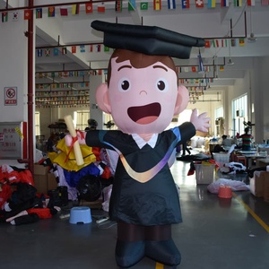 Mascotte gonflable personnalisée KeepFuns pour la remise des diplômes, figurine gonflable géante pour la cérémonie <span class=keywords><strong>de</strong></span> remise des diplômes et la décoration d'événements - Product Image 1