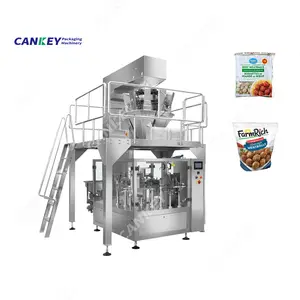 Fully Automatic Bagging Weighing Frozen Food Packaging Premade Bag Meatball Packing Machine