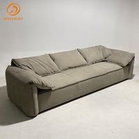 Moderne Leders ofa garnitur italienische Villa Luxus-Sofa garnitur Sofas Wohnzimmer möbel Sofa