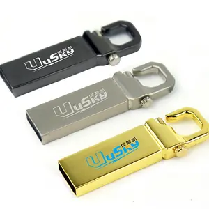 YUQI 2.0 Usb Flash Drive 3.0 Metal Custom USB Stick Memory 1GB 2GB 4GB 8GB 16GB 32GB 64GB 128GB Pendrive